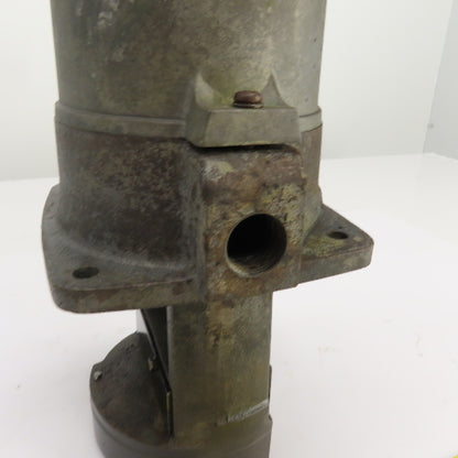 (UNTAGGED) Vertical Coolant Pump 200-208-230V 3PH 4-3/4" Depth 3/4" NPT (Tested)