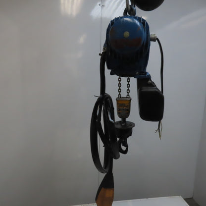 Demag PKV!-VI 1/4 Ton Electric Chain Hoist 460V 3PH 14' Lift 2 Speed 4/16FPM