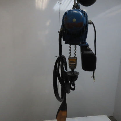 Demag PKV!-VI 1/4 Ton Electric Chain Hoist 460V 3PH 14' Lift 2 Speed 4/16FPM