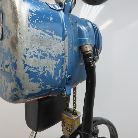Demag PKV!-VI 1/4 Ton Electric Chain Hoist 460V 3PH 14' Lift 2 Speed 4/16FPM