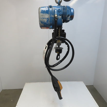 Demag PKV!-VI 1/4 Ton Electric Chain Hoist 460V 3PH 14' Lift 2 Speed 4/16FPM