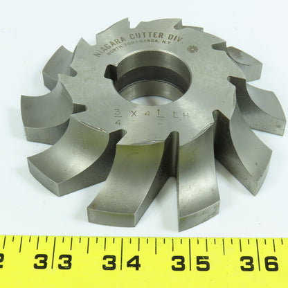 Niagara 3/4" Radius LH Corner Rounding Milling Cutter 1-1/4" Arbor Reground