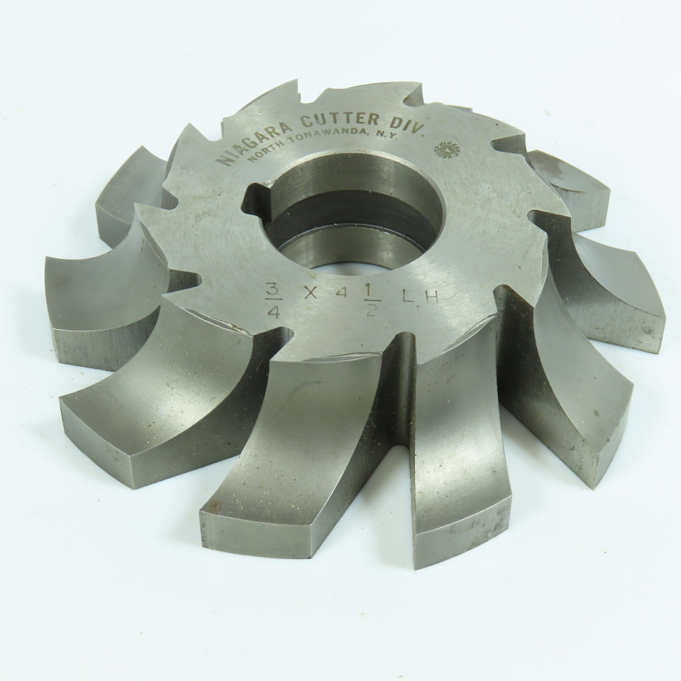 Niagara 3/4" Radius LH Corner Rounding Milling Cutter 1-1/4" Arbor Reground