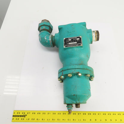 Anderson Separator Model 81S 2"NPT Combination Separator Trap For Air,Gas 150PSI