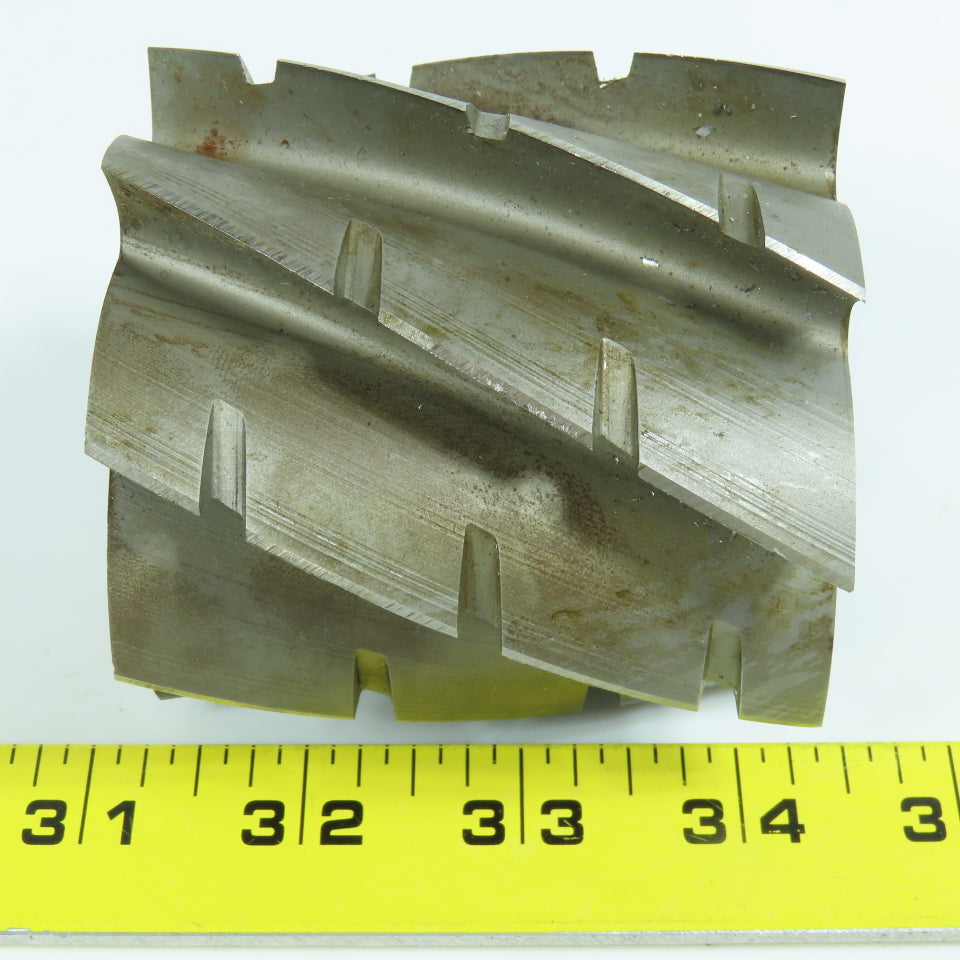 National Twist Drill 3" x 3" Horizontal Plain Milling Slot Cutter 1-1/4" Arbor
