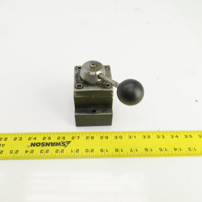 SPX Hytec No. 9503 2 Position 2 Way Manual Hydraulic Control Valve 5000 PSI