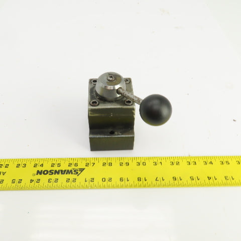 SPX Hytec No. 9503 2 Position 2 Way Manual Hydraulic Control Valve 5000 PSI