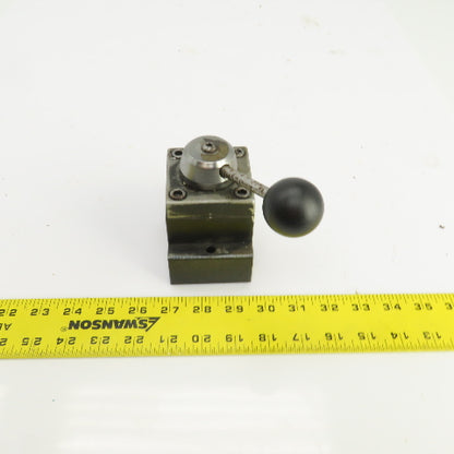 SPX Hytec No. 9503 2 Position 2 Way Manual Hydraulic Control Valve 5000 PSI