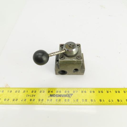 SPX Hytec No. 9503 2 Position 2 Way Manual Hydraulic Control Valve 5000 PSI