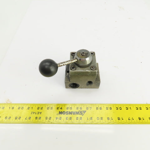 SPX Hytec No. 9503 2 Position 2 Way Manual Hydraulic Control Valve 5000 PSI