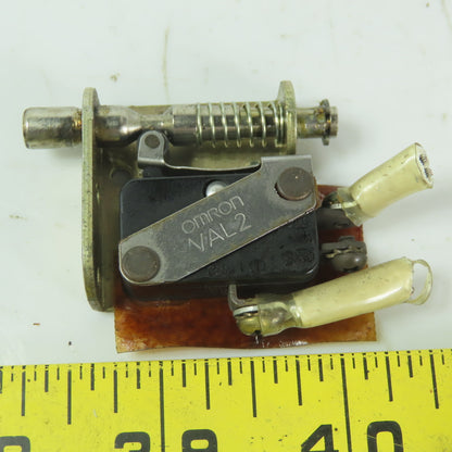 Omron 1VAP2-1 Plunger Door Limit Switch 250V 15A