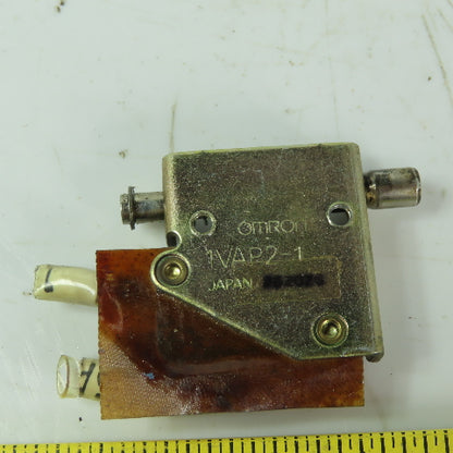 Omron 1VAP2-1 Plunger Door Limit Switch 250V 15A