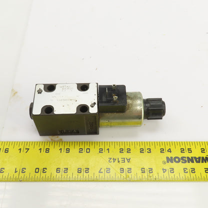 Parker D1VW20BNJPF5 Hydraulic Directional Control Valve 24VDC Coil