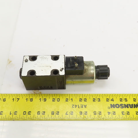 Parker D1VW20BNJPF5 Hydraulic Directional Control Valve 24VDC Coil