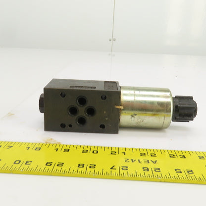 Parker D1VW20BNJPF5 Hydraulic Directional Control Valve 24VDC Coil