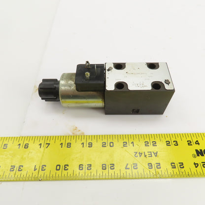 Parker D1VW20BNJPF5 Hydraulic Directional Control Valve 24VDC Coil