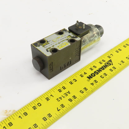 Parker D1VW020BNJW 4/2 Hydraulic Directional Control Valve 24VDC Coil 5000PSI
