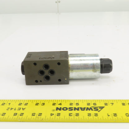Parker D1VW020BNJW 4/2 Hydraulic Directional Control Valve 24VDC Coil 5000PSI