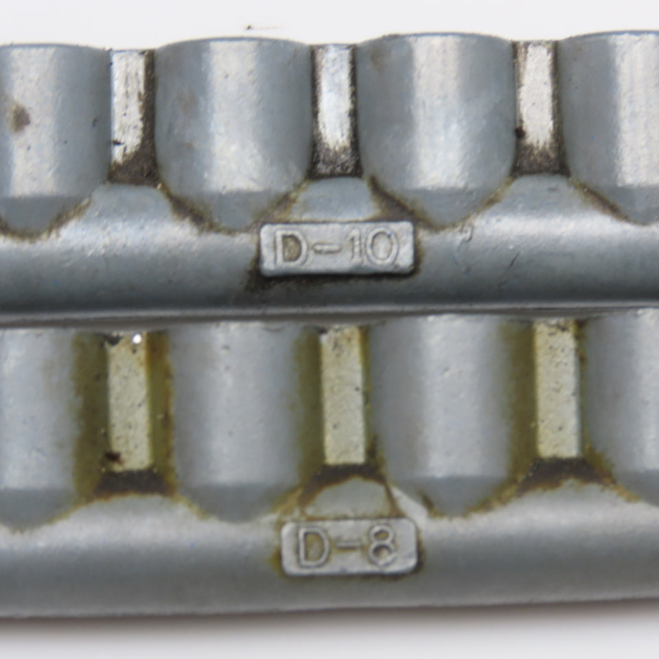 D-8 Vogel Style 10 & 8 Port Lubrication Manifolds 3/8" Lot Of 2