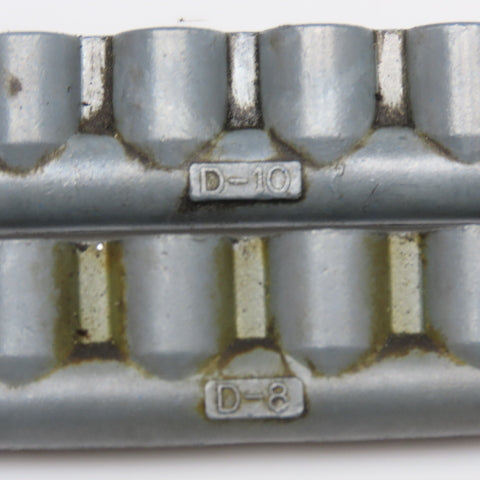D-8 Vogel Style 10 & 8 Port Lubrication Manifolds 3/8" Lot Of 2