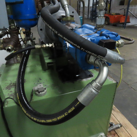 Vickers PVQ20B2RSE3S21CG30 Heated Hydraulic Power Unit 80Gal 7.5kW 460V
