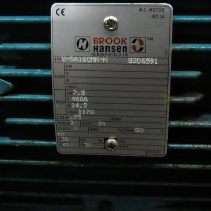 Vickers PVQ20B2RSE3S21CG30 Heated Hydraulic Power Unit 80Gal 7.5kW 460V