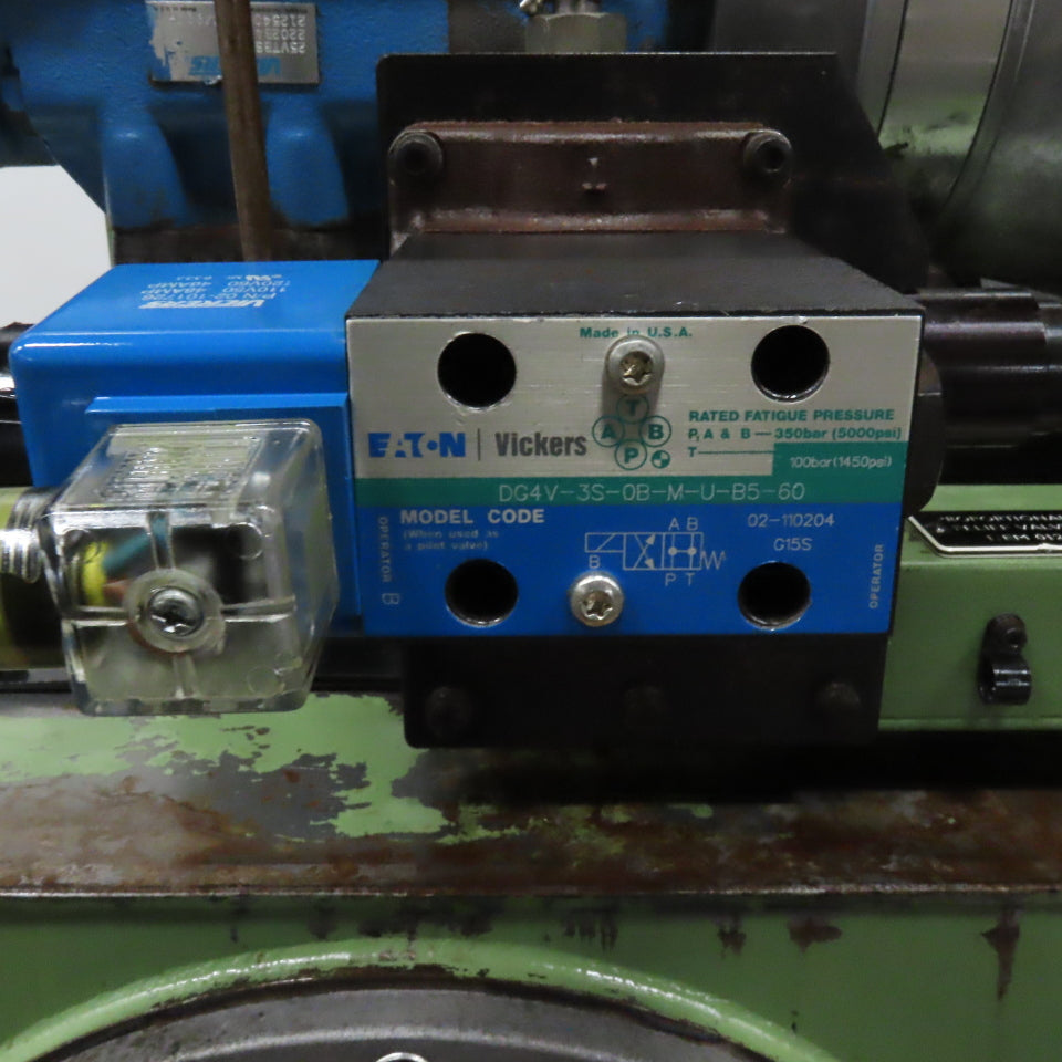 Vickers PVQ20B2RSE3S21CG30 Heated Hydraulic Power Unit 80Gal 7.5kW 460V