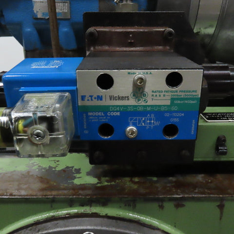 Vickers PVQ20B2RSE3S21CG30 Heated Hydraulic Power Unit 80Gal 7.5kW 460V