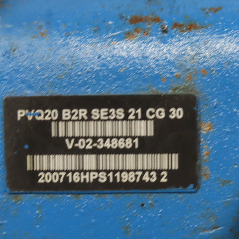 Vickers PVQ20B2RSE3S21CG30 Heated Hydraulic Power Unit 80Gal 7.5kW 460V