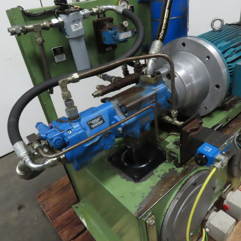 Vickers PVQ20B2RSE3S21CG30 Heated Hydraulic Power Unit 80Gal 7.5kW 460V