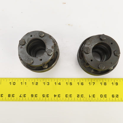 Tsubakimoto P-351x302 NEF10 Emer-Flex Coupling 1-3/8" Bore Lot Of 2