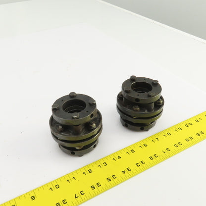Tsubakimoto P-351x302 NEF10 Emer-Flex Coupling 1-3/8" Bore Lot Of 2