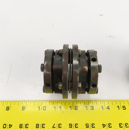 Tsubakimoto P-351x302 NEF10 Emer-Flex Coupling 1-3/8" Bore Lot Of 2