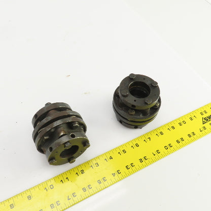Tsubakimoto P-351x302 NEF10 Emer-Flex Coupling 1-3/8" Bore Lot Of 2