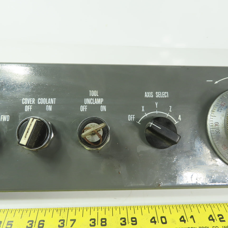 Mazak OPERATOR Controls Interface X-Y-Z Axis Adjust From a  Mazatech H-400N
