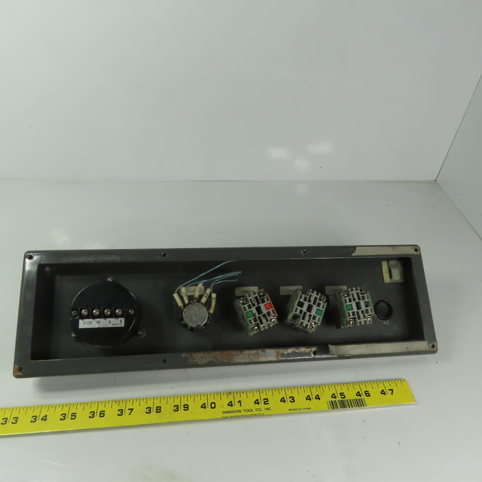 Mazak OPERATOR Controls Interface X-Y-Z Axis Adjust From a  Mazatech H-400N