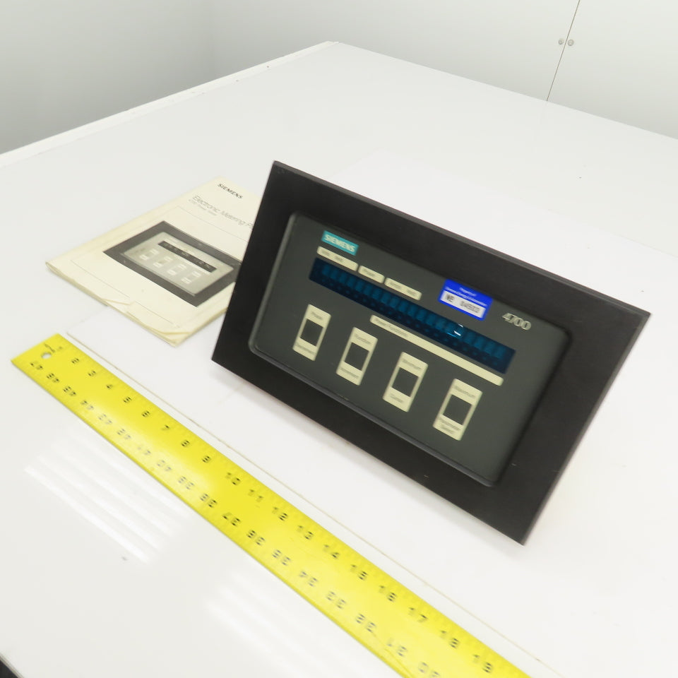 Siemens 4700-BDRMC3-13HN 4700 Electronic Power Metering Package W/Manual