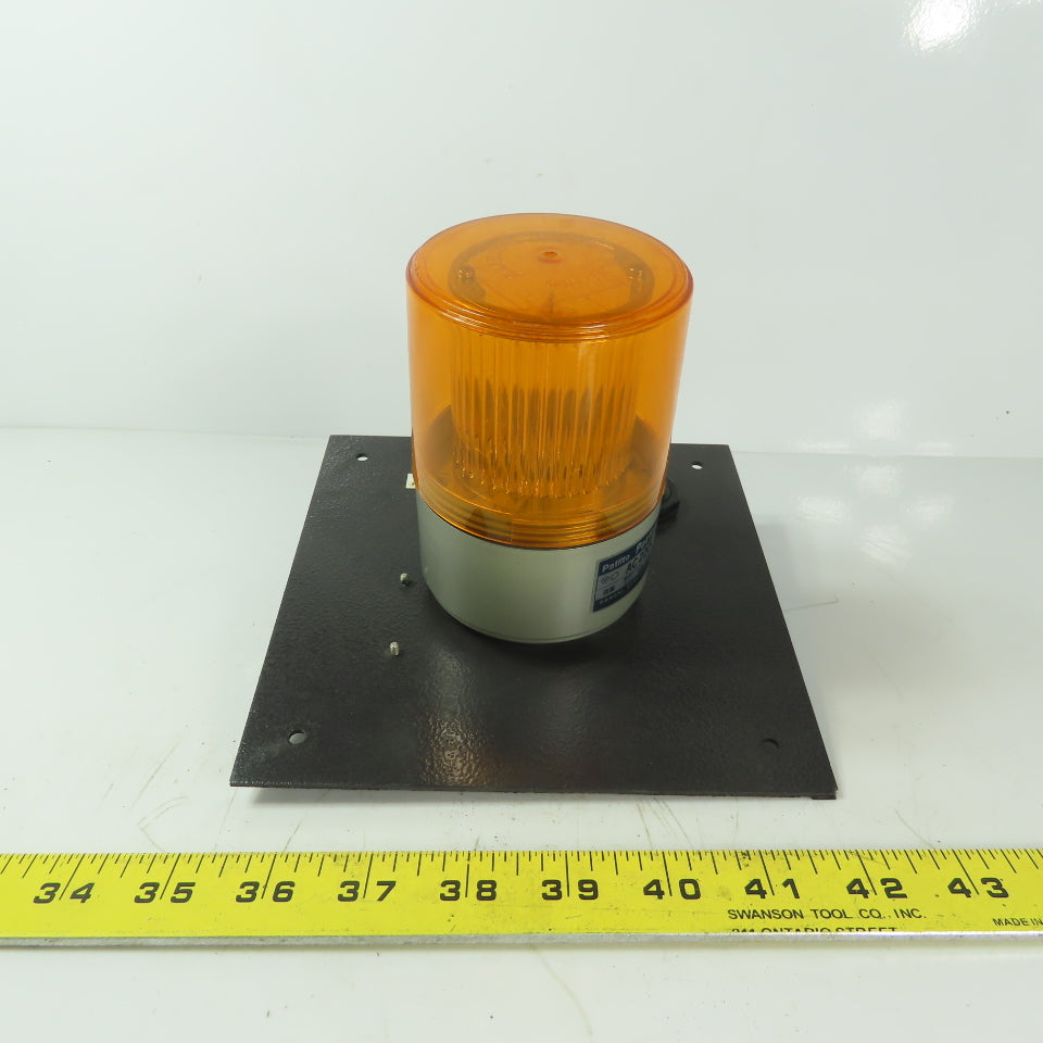 A290-4512-V401 Patlite PSX-220 220V AC 50/60Hz Amber Strobe Warning Light