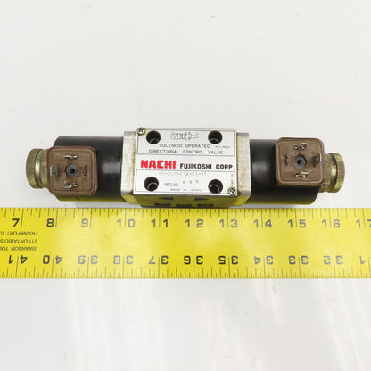Nachi SA-G01-E3X-C1-11 4/2 Position Single Solenoid Hydraulic Valve 110V Coil