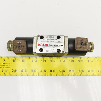 Nachi SA-G01-E3X-C1-11 4/2 Position Single Solenoid Hydraulic Valve 110V Coil