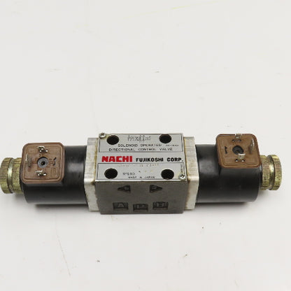 Nachi SA-G01-E3X-C1-11 4/2 Position Single Solenoid Hydraulic Valve 110V Coil