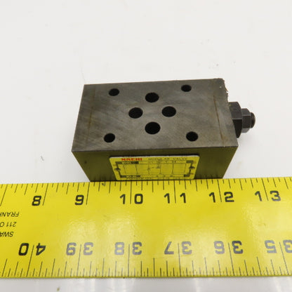 Nachi OY-G01-T-11 Flow Regulator Modular Stack Sandwich Valve