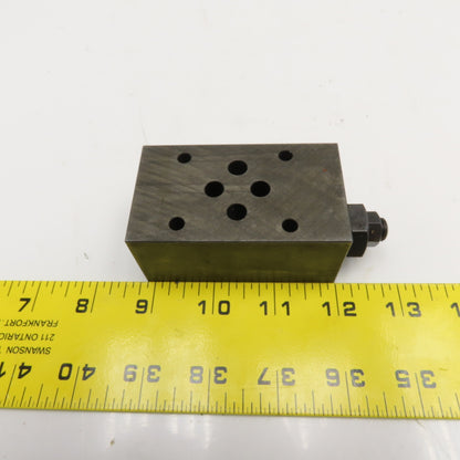 Nachi OY-G01-T-11 Flow Regulator Modular Stack Sandwich Valve
