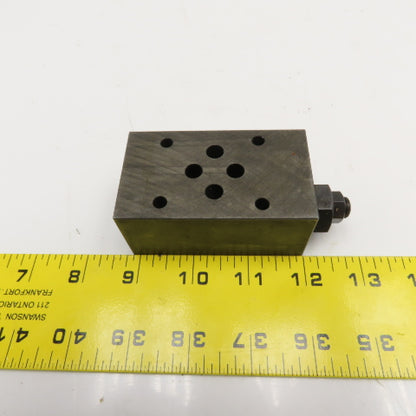 Nachi OY-G01-T-11 Flow Regulator Modular Stack Sandwich Valve