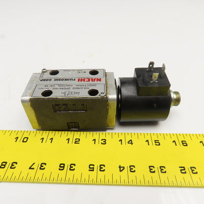 Nachi SA-G01-A3X-C1-11 4/2 Position Direction Control Hydraulic Valve 110V Coil