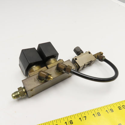 CKD GA84126 Solenoid Valve Assembly Manifold 110V Coil