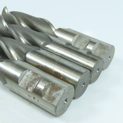 1" Square End Mill 2 Flute 3" LOC 1" Weldon Shank 5-1/2" OAL Lot of 3