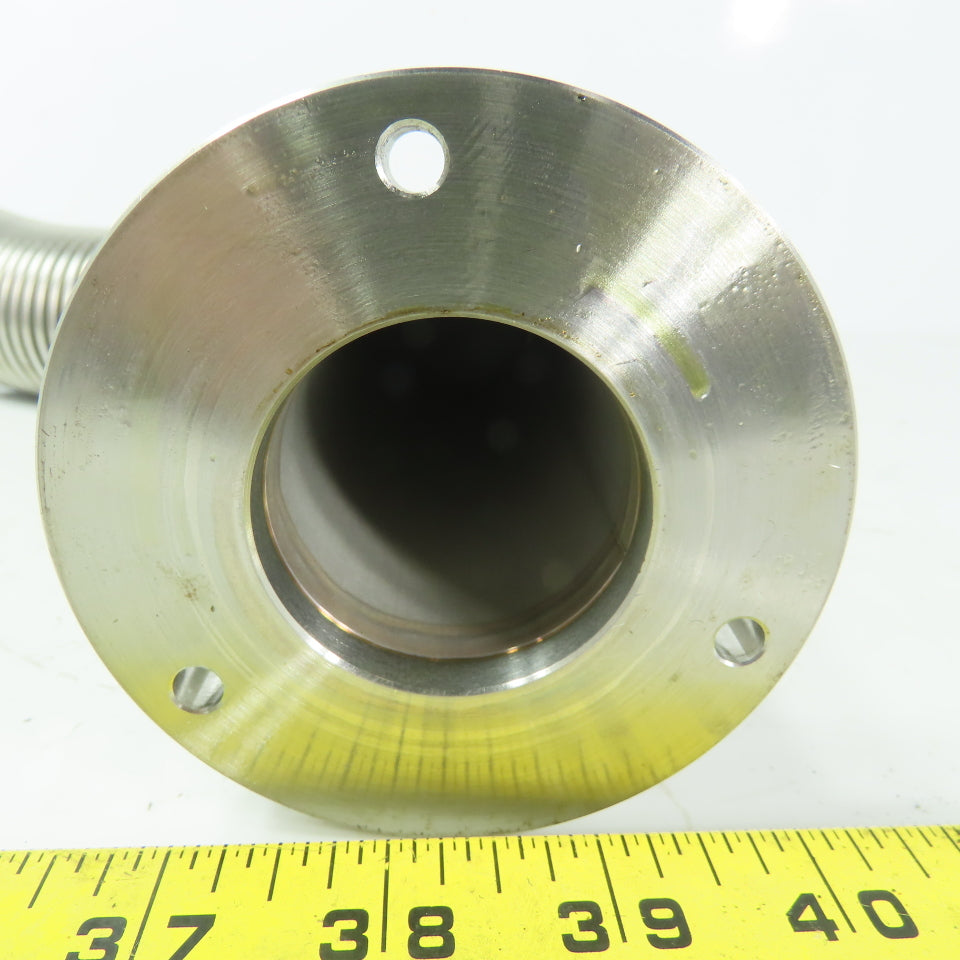 Fanuc C1000 44mm ID Flanged 90° Stainless Steel Cooling Duct Tube Bellows