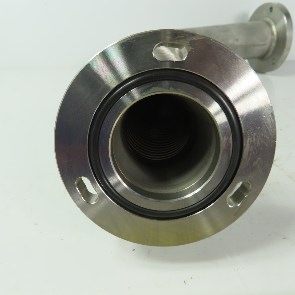 Fanuc C1000 44mm ID Flanged 90° Stainless Steel Cooling Duct Tube Bellows
