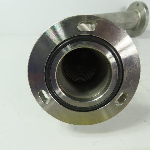 Fanuc C1000 44mm ID Flanged 90° Stainless Steel Cooling Duct Tube Bellows